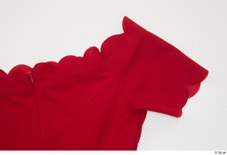 Clothes  308 clothing drape red short dress 0007.jpg